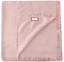 (Women) GUCCI Solid Color Silk Scarf with Tassels 3875633G6465900 (Women) GUCCI Solid Color Silk Scarf with Tassels 3875633G6465900