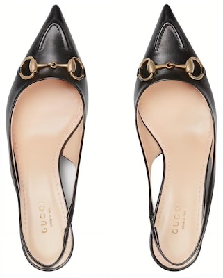 (Women) Gucci 'Spring Summer Collection Horsebit Slingback Cone Heel Black' 782407DMBT0-1000 Shop (Women) Gucci 'Spring Summer Collection Horsebit Slingback Cone Heel Black' 782407DMBT0-1000