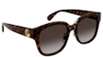 Shop (W) Gafas de Sol GUCCI Cuadradas de Acetato con Patillas de Logo en Carey. 25236378