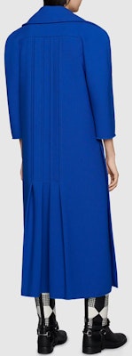 (W) GUCCI 2022春夏皇家藍雙排扣長版大衣 669523-ZHW10-4096 Shop (W) GUCCI 2022春夏皇家藍雙排扣長版大衣 669523-ZHW10-4096