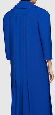 (W) GUCCI 2022春夏皇家藍雙排扣長版大衣 669523-ZHW10-4096 Sizing (W) GUCCI 2022春夏皇家藍雙排扣長版大衣 669523-ZHW10-4096