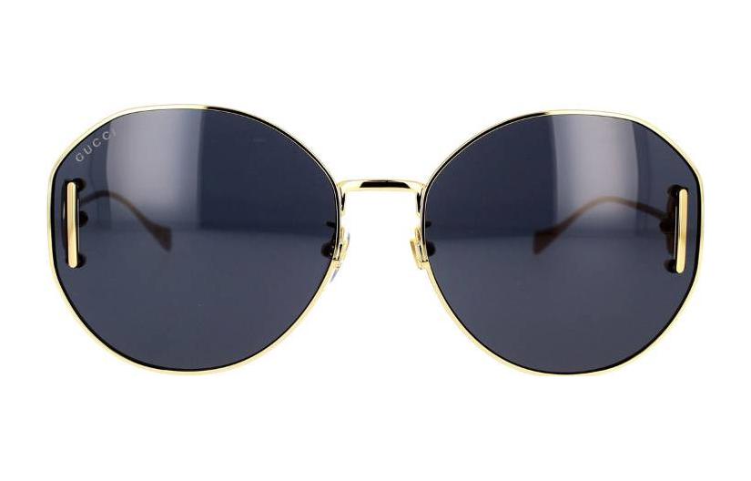 (Women) GUCCI  Stylish Oval Gold Alloy Frame Sunglasses. GG1206SA002 圖 4
