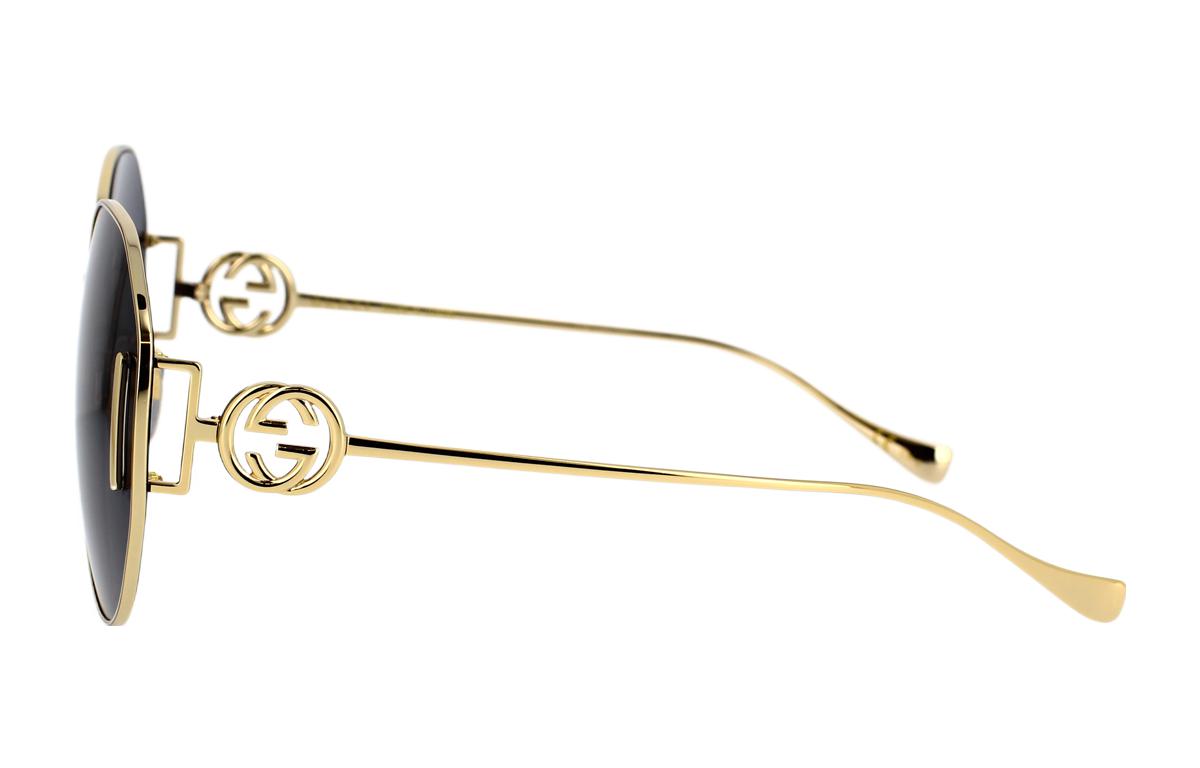 (Women) GUCCI  Stylish Oval Gold Alloy Frame Sunglasses. GG1206SA002 圖 5