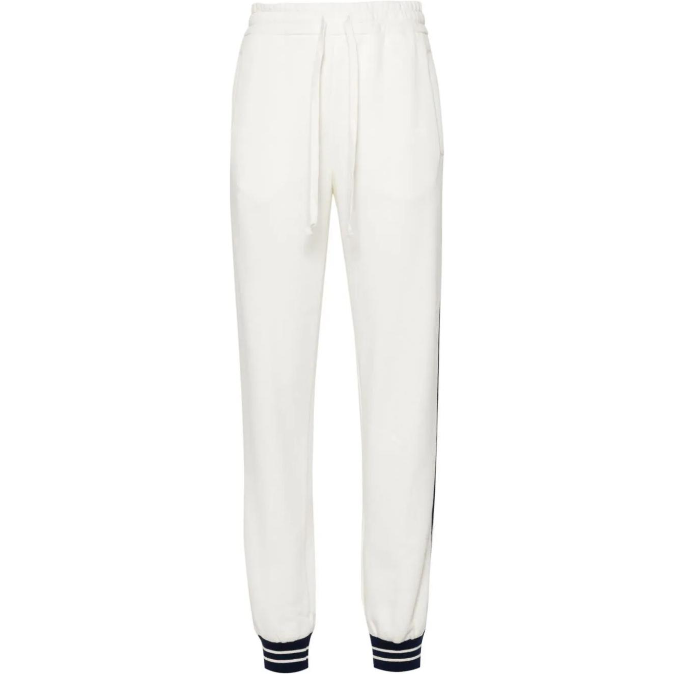 (Women) GUCCI  White Solid Logo Print Knit Track Pants. 756598-XJFV7-9088