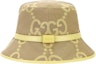 Buy (W) GUCCI イエローロゴ ファッション バケットハット. 730336-3HAPT-8875