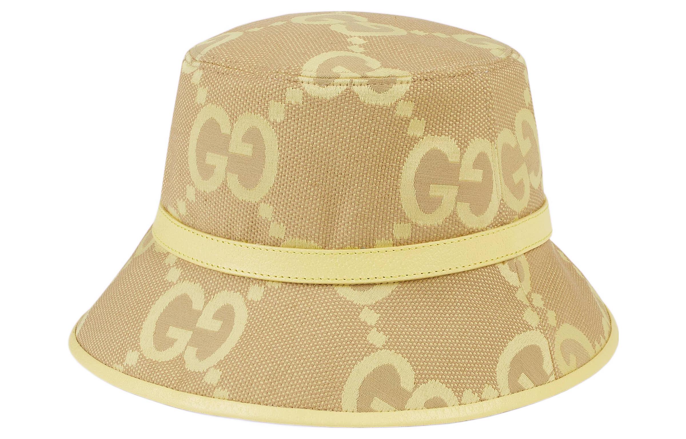 Purchase (W) GUCCI イエローロゴ ファッション バケットハット. 730336-3HAPT-8875