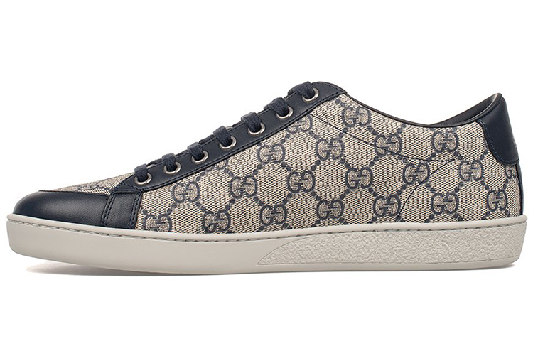 Buy (W) Gucci Ace 'Coklat Biru' 323793-KHN80-4060