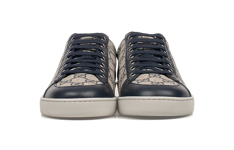 Shop (W) Gucci Ace 'Coklat Biru' 323793-KHN80-4060