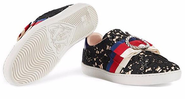 (W) グッチ エース 「ダークフラワー」 498705-9MW10-1214 Purchase (W) グッチ エース 「ダークフラワー」 498705-9MW10-1214