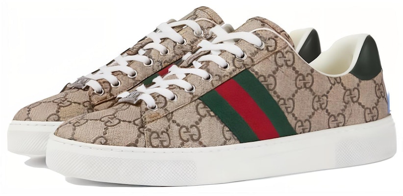 GUCCI古馳 皮革 圓頭繫帶 低筒 帆布鞋 女款 黑木色 Lookbook GUCCI古馳 皮革 圓頭繫帶 低筒 帆布鞋 女款 黑木色