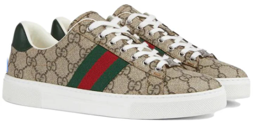 GUCCI古馳 皮革 圓頭繫帶 低筒 帆布鞋 女款 黑木色 Shop GUCCI古馳 皮革 圓頭繫帶 低筒 帆布鞋 女款 黑木色