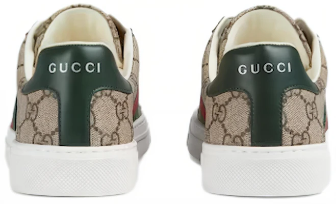 GUCCI古馳 皮革 圓頭繫帶 低筒 帆布鞋 女款 黑木色 Details for GUCCI古馳 皮革 圓頭繫帶 低筒 帆布鞋 女款 黑木色