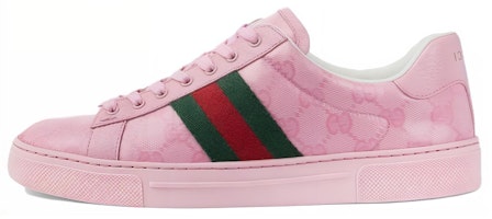 (Women) Gucci Ace 'GG Crystal Canvas - Pink' 760774-FACRF-5856 (Women) Gucci Ace 'GG Crystal Canvas - Pink' 760774-FACRF-5856