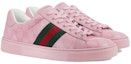 Order (W) Gucci Ace 'GG Crystal Kanvas - Merah Muda' 760774-FACRF-5856