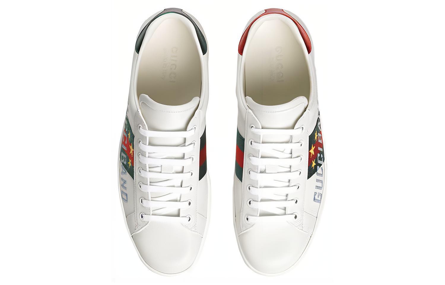 Shop (W) Gucci Ace 'Banda Gucci' 604016 0FI10 9069