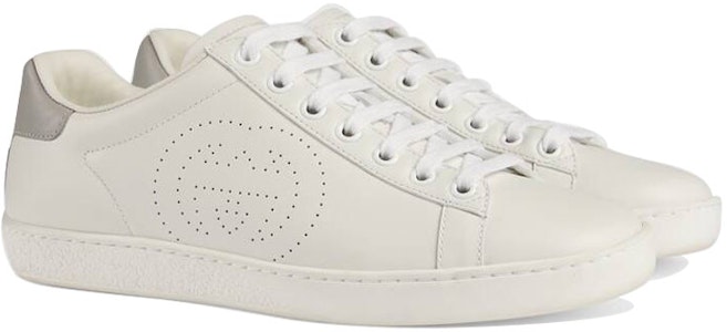 (W) Gucci Ace '互扣G - 白灰色' 598527 AYO70 9094 Lookbook (W) Gucci Ace '互扣G - 白灰色' 598527 AYO70 9094