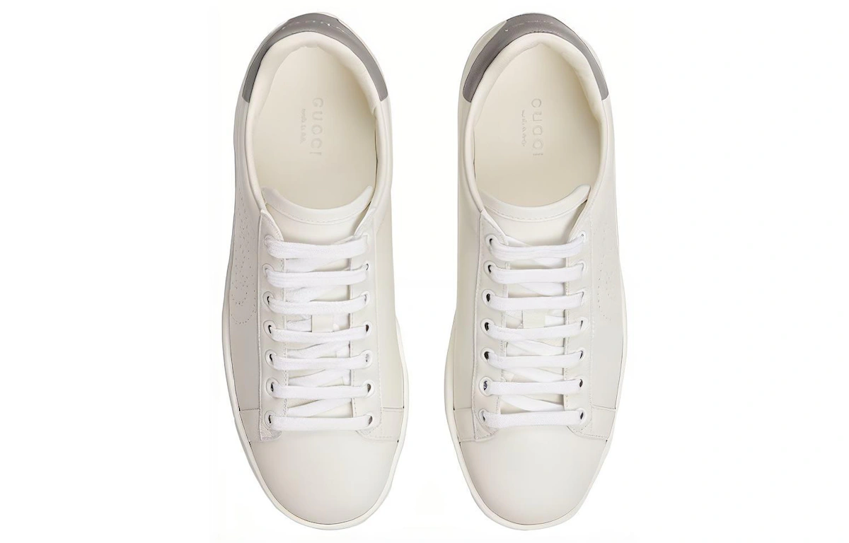 (Women) Gucci Ace 'Interlocking G - White Grey' 598527 AYO70 9094