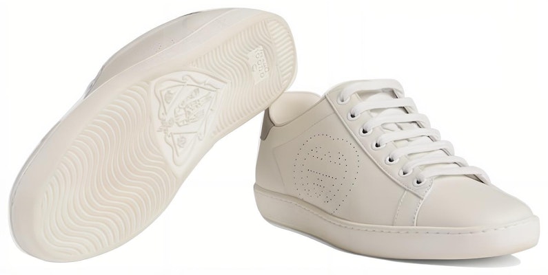 (Women) Gucci Ace 'Interlocking G - White Grey' 598527 AYO70 9094 Details for (Women) Gucci Ace 'Interlocking G - White Grey' 598527 AYO70 9094