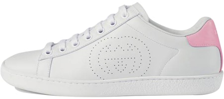 (Women) Gucci Ace 'Interlocking G - White Pink' 598527 AYO70 9076 (Women) Gucci Ace 'Interlocking G - White Pink' 598527 AYO70 9076