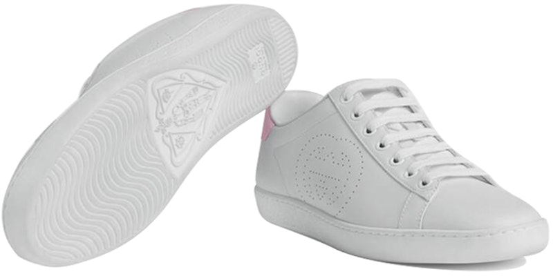 (女士)Gucci Ace「雙G互扣 - 白色粉紅」 598527 AYO70 9076 Lookbook (女士)Gucci Ace「雙G互扣 - 白色粉紅」 598527 AYO70 9076