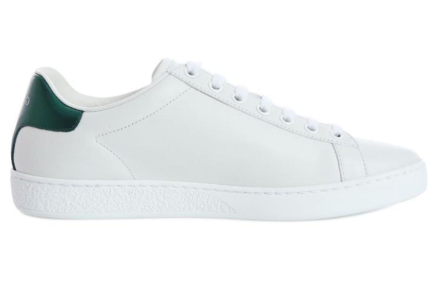 Order GUCCI古馳 ACE 互扣式GG 耐磨防滑 低幫 時尚板鞋 女款 白色