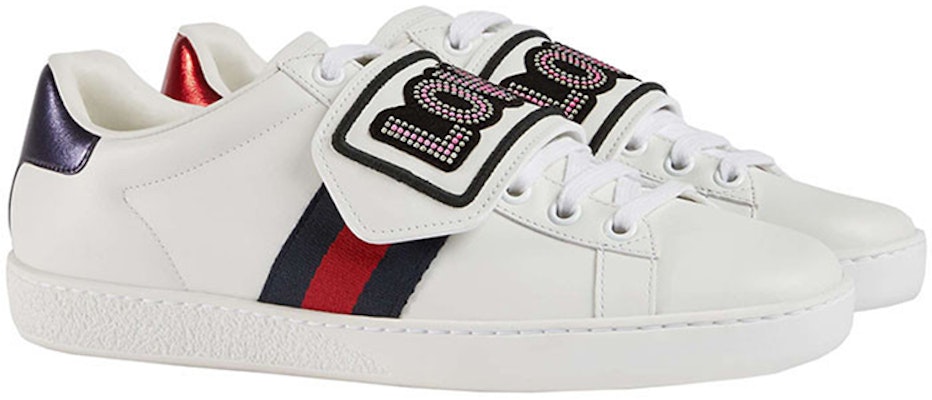 (Women) Gucci Ace 'Loved' 505329-0FI10-9060 Lookbook (Women) Gucci Ace 'Loved' 505329-0FI10-9060