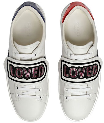(Women) Gucci Ace 'Loved' 505329-0FI10-9060 Shop (Women) Gucci Ace 'Loved' 505329-0FI10-9060