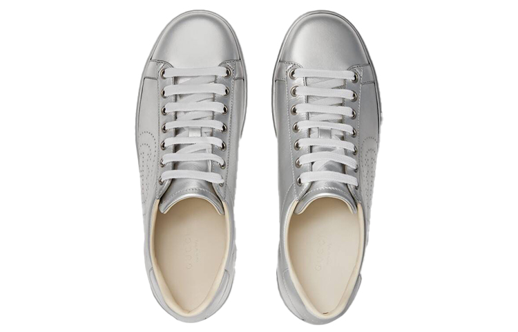 Lookbook (W) Gucci Ace 'Perak Metalik' 663168-B8B20-8106