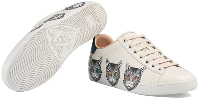 (Women) Gucci Ace 'Mystic Cat' 577147-A38V0-9090 Lookbook (Women) Gucci Ace 'Mystic Cat' 577147-A38V0-9090