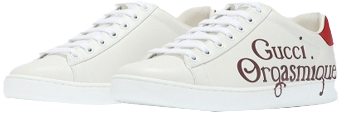 (W) Gucci Ace 'Orgasmique' 小白鞋 623234-AYO10-9087 Lookbook (W) Gucci Ace 'Orgasmique' 小白鞋 623234-AYO10-9087