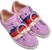 (W) Gucci Ace 'Purple Lace Rhinestone Buckle' - Gucci Ace 'Renda Ungu & Permata' 498705-9MW10-5460