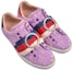 Lookbook (W) Gucci Ace 'Purple Lace Rhinestone Buckle' - Gucci Ace 'Renda Ungu & Permata' 498705-9MW10-5460