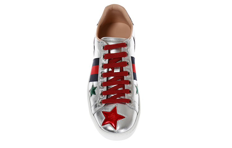 (W) Gucci Ace 'Silver' 圖 4