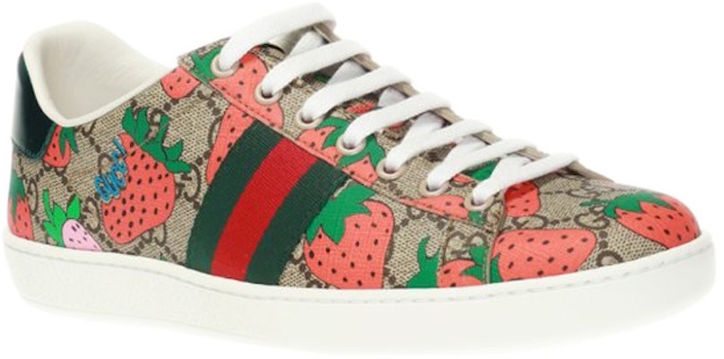 (W) Gucci Ace '草莓米色' 433900-G2210-8960 Order (W) Gucci Ace '草莓米色' 433900-G2210-8960