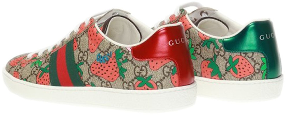 (W) Gucci Ace '草莓米色' 433900-G2210-8960 Lookbook (W) Gucci Ace '草莓米色' 433900-G2210-8960