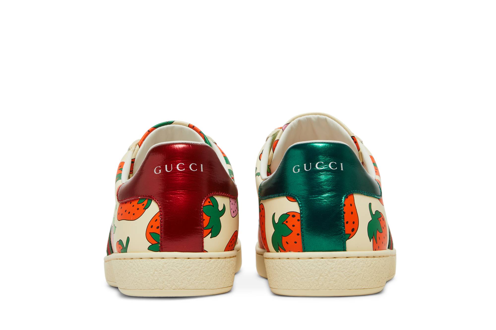 Details for (W) Gucci Ace 'Putih Strawberry' 387993-08L30-9262