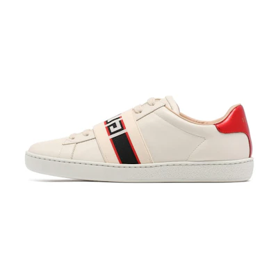 (W) Gucci Ace 'Stripe Ivory'