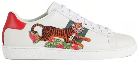 (W) Gucci Ace 'Patch Harimau' 687620-0FI60-9080 Order (W) Gucci Ace 'Patch Harimau' 687620-0FI60-9080