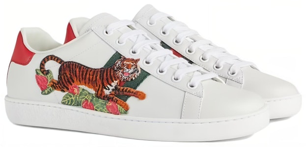 (W) Gucci Ace 'Patch Harimau' 687620-0FI60-9080 Lookbook (W) Gucci Ace 'Patch Harimau' 687620-0FI60-9080