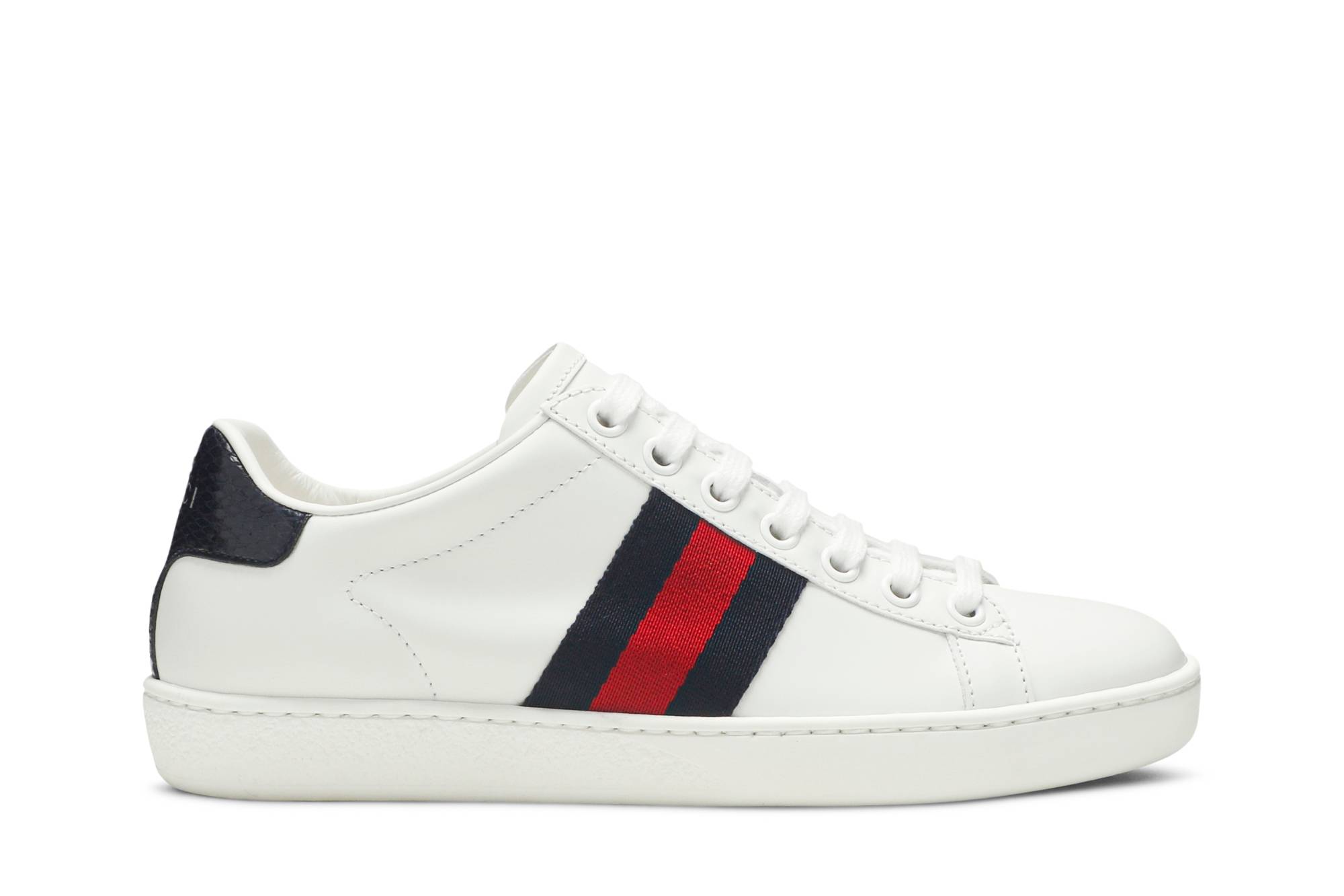 Buy (W) Gucci Ace '白蓝红' 运动鞋 387993-02JR0-9072