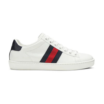 (W) Gucci Ace 'White Blue Red'