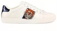 Order (W) Gucci Ace 'Harimau Putih' Sepatu Sneaker 460201-A38G0-9161