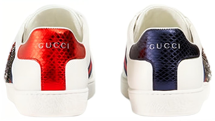 (W) Gucci Ace 'Harimau Putih' Sepatu Sneaker 460201-A38G0-9161 Shop (W) Gucci Ace 'Harimau Putih' Sepatu Sneaker 460201-A38G0-9161