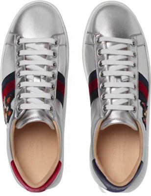 (W) 구찌 에이스 '개띠 해 - 메탈릭 실버' 501908-DXAL0-8164 Lookbook (W) 구찌 에이스 '개띠 해 - 메탈릭 실버' 501908-DXAL0-8164