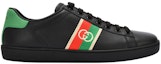 Order (W) Gucci Ace Elastic Web 'Interlocking G - Hitam' 645767-1XGM0-1096
