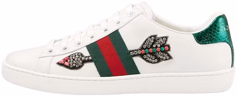 (Women) Gucci Ace Embroidered 'Arrow' 454551-A38G0-9064 (Women) Gucci Ace Embroidered 'Arrow' 454551-A38G0-9064