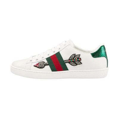 (W) Gucci Ace Embroidered 'Arrow'