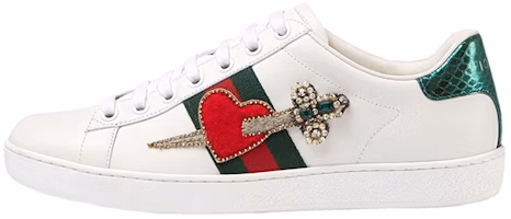 (Women) Gucci Ace Embroidered 'Bee' 472990-A38G0-9064 (Women) Gucci Ace Embroidered 'Bee' 472990-A38G0-9064