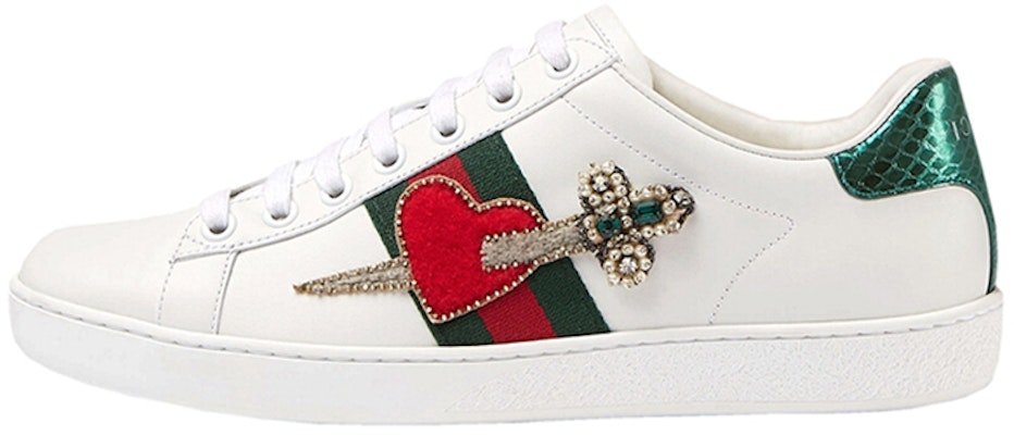 (Women) Gucci Ace Embroidered 'Bee' 472990-A38G0-9064 Buy (Women) Gucci Ace Embroidered 'Bee' 472990-A38G0-9064