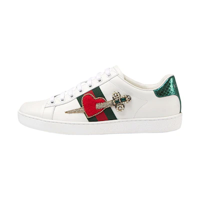 (W) Gucci Ace Embroidered 'Bee'